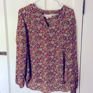Flowered Blouse from Ann Taylor Loft